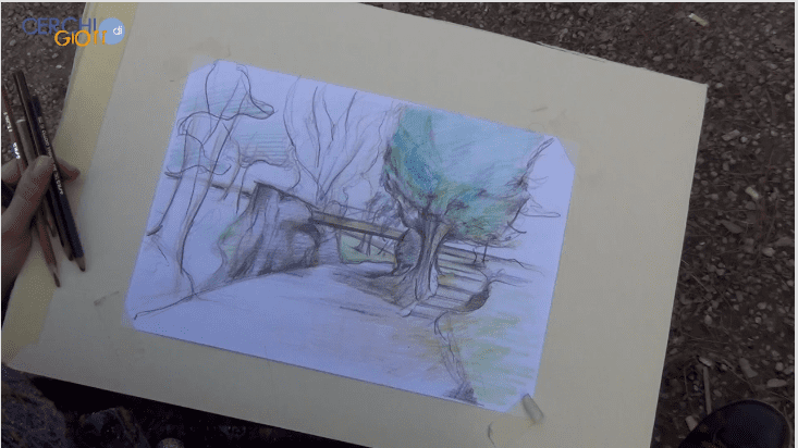 Video Tutorial Come Disegnare All Aperto En Plein Air Cerchio Di Giotto