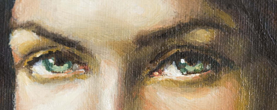 Pittura Ad Olio Impostazione Dei Volumi Dell Occhio Cerchio Di Giotto