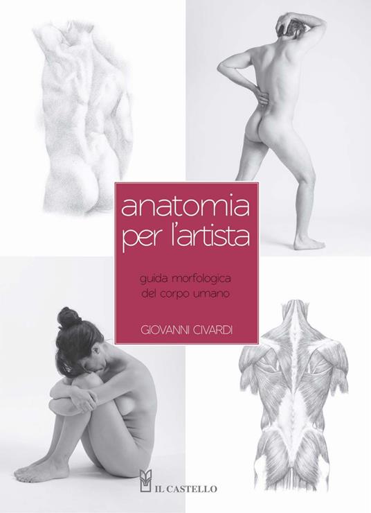 Copertina del libro 'Anatomia per l'Artista' di Giovanni Civardi