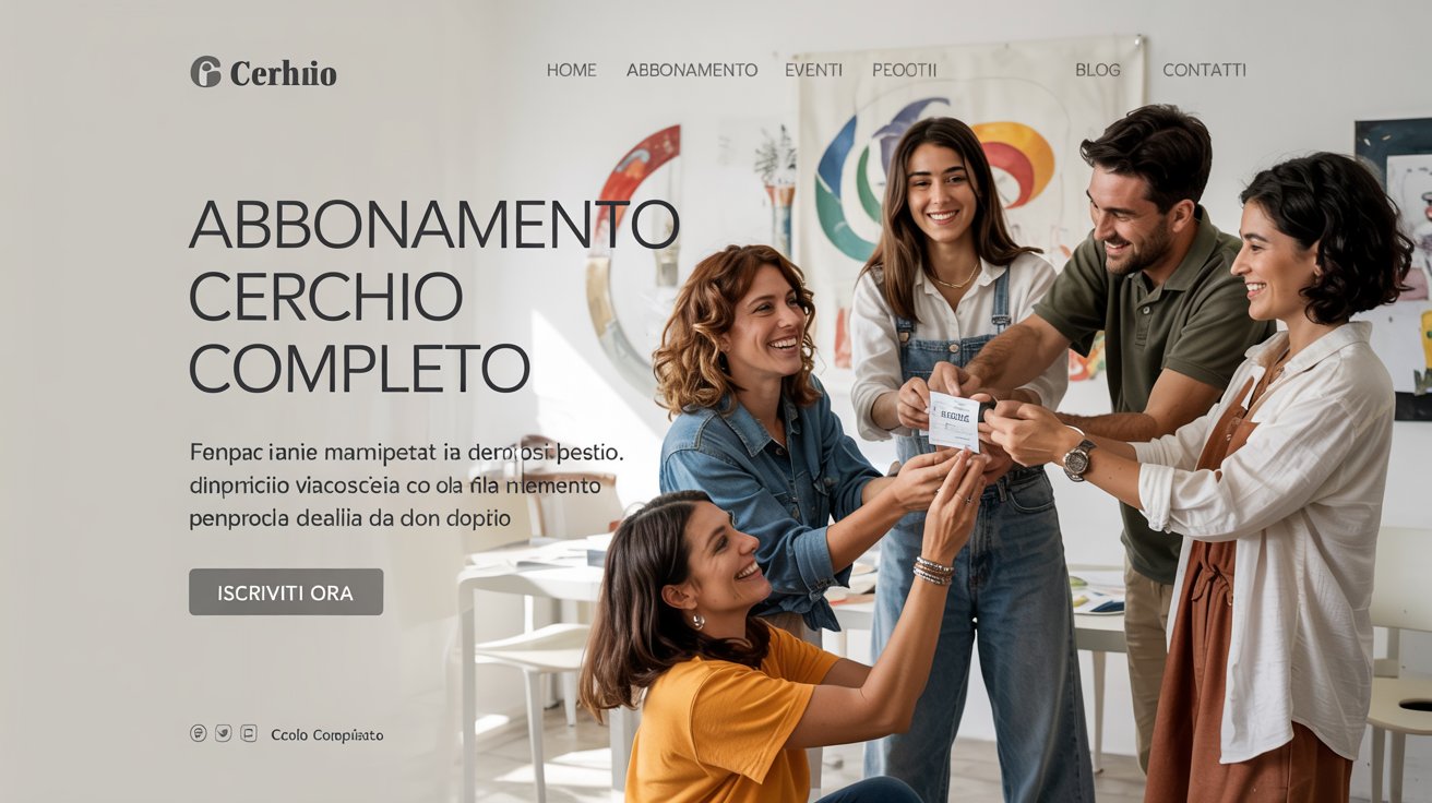 Abbonamento Cerchio di Giotto
